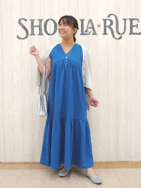 「DRESKIP（ドレスキップ）のアイテム」を使った、とろろさん（レディース・153cm）の夏コーディネート
