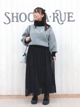 とろろさん(レディース・153cm)の冬コーディネート