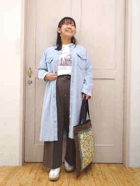 とろろさん（レディース・153cm）の春コーディネート