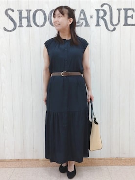 「DRESKIP（ドレスキップ）のアイテム（ワンピース/ドレス）」を使った、とろろさん（骨格ストレート・レディース・153cm）の秋コーディネート