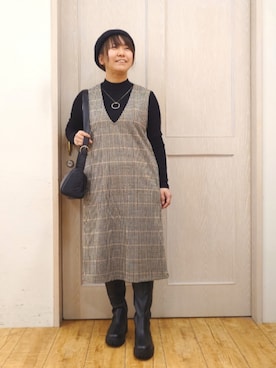 とろろさん（レディース・153cm）の冬コーディネート