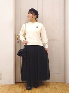 とろろさん（レディース・153cm）の冬コーディネート