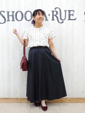 「アイテム（その他ヘアアクセサリー）」を使った、とろろさん（レディース・153cm）の秋コーディネート