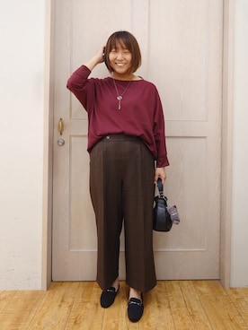 とろろさん(レディース・153cm)の秋コーディネート