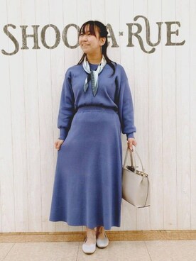 「アイテム（その他シューズ、グレー系）」を使った、とろろさん（レディース・153cm）の冬コーディネート