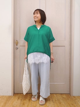 とろろさん(レディース・153cm)の夏コーディネート