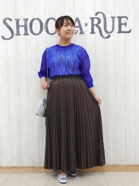 「アイテム（その他シューズ）」を使った、とろろさん（レディース・153cm）の秋コーディネート