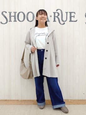 「アイテム（その他シューズ）」を使った、とろろさん（レディース・153cm）の秋コーディネート