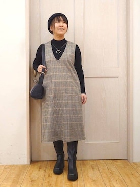 とろろさん(レディース・153cm)の冬コーディネート