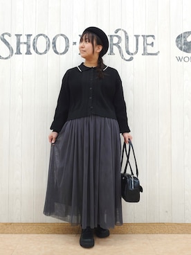 「grove（グローブ）のアイテム」を使った、とろろさん（レディース・153cm）の春コーディネート