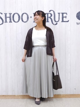 「アイテム（その他シューズ）」を使った、とろろさん（レディース・153cm）の秋コーディネート