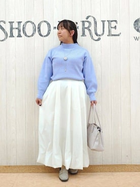 「Cutie Blonde（キューティーブロンド）のアイテム」を使った、とろろさん（レディース・153cm）の冬コーディネート