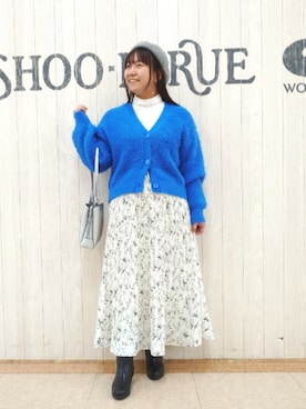 「SHOO・LA・RUE（シューラルー）の【軽量】ふわっと軽い3層ショルダーバッグ（ショルダーバッグ）」を使った、とろろさん（レディース・153cm）の秋コーディネート