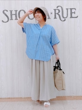 とろろさん（レディース・153cm）の夏コーディネート