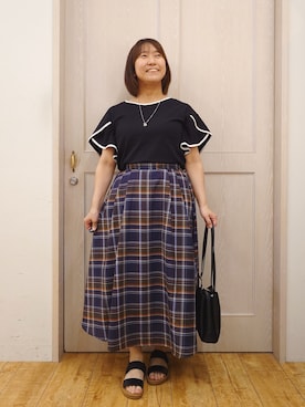 とろろさん(レディース・153cm)の夏コーディネート