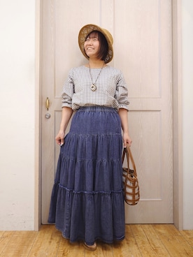 とろろさん（レディース・153cm）の夏コーディネート