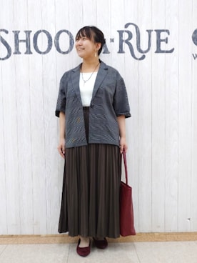 「DRESKIP（ドレスキップ）のアイテム」を使った、とろろさん（レディース・153cm）の秋コーディネート