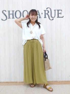 とろろさん（レディース・153cm）の夏コーディネート