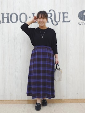 「アイテム（その他シューズ）」を使った、とろろさん（レディース・153cm）の秋コーディネート