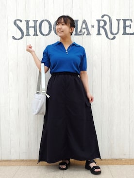 「アイテム（ピアス（両耳用））」を使った、とろろさん（レディース・153cm）の夏コーディネート