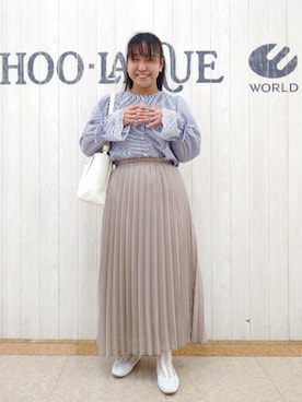 「アイテム（パンプス）」を使った、とろろさん（レディース・153cm）の夏コーディネート