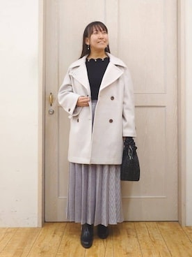 とろろさん(レディース・153cm)の冬コーディネート