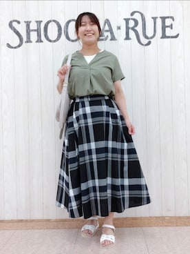 とろろさん(レディース・153cm)の夏コーディネート