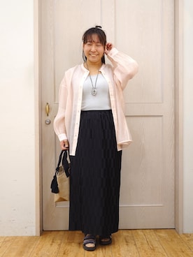 「DRESSTERIOR（ドレステリア）のアイテム」を使った、とろろさん（レディース・153cm）の春コーディネート