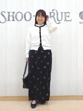 「Cutie Blonde（キューティーブロンド）のアイテム」を使った、とろろさん（レディース・153cm）の春コーディネート