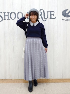 とろろさん（レディース・153cm）の冬コーディネート