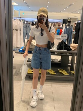 「shein」｜K i r i  さん（レディース・156cm）の夏コーディネート