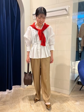 「オフィスカジュアル」｜nol   suzukiさん（レディース・157cm・30代）の秋コーディネート