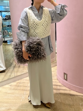 「ビスチェコーデ」｜nol   suzukiさん（レディース・157cm）の秋コーディネート