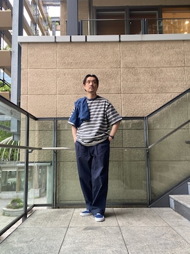 「FORK&SPOON（フォークアンドスプーン）のアイテム」を使った、tsubakiさん（メンズ・178cm）の春コーディネート
