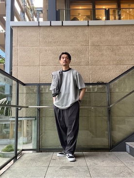 「アイテム（パンツ）」を使った、tsubakiさん（メンズ・178cm・40代）の夏コーディネート