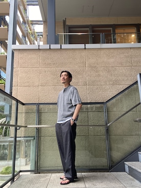 「URBAN RESEARCH DOORS（アーバンリサーチドアーズ）のアイテム（アナログ腕時計）」を使った、tsubakiさん（メンズ・178cm）の秋コーディネート