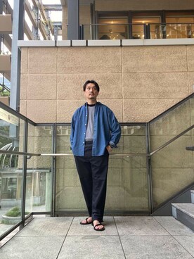 「Russell Athletic（ラッセルアスレティック）のアイテム」を使った、tsubakiさん（メンズ・178cm）の夏コーディネート