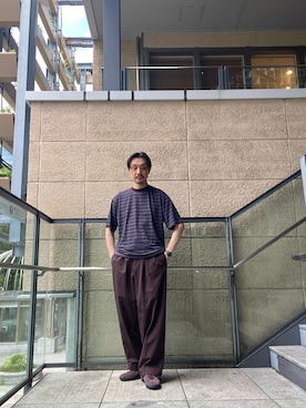 「URBAN RESEARCH DOORS（アーバンリサーチドアーズ）のアイテム（アナログ腕時計）」を使った、tsubakiさん（メンズ・178cm）の秋コーディネート