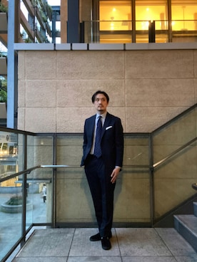 「スエードローファー」｜tsubakiさん（メンズ・178cm）の夏コーディネート