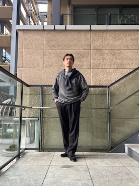 tsubakiさん（メンズ・178cm）の冬コーディネート