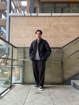 「Snow Peak（スノーピーク）のアイテム」を使った、tsubakiさん（メンズ・178cm）の春コーディネート