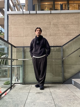 「アイテム（その他トップス）」を使った、tsubakiさん（メンズ・178cm）の秋コーディネート