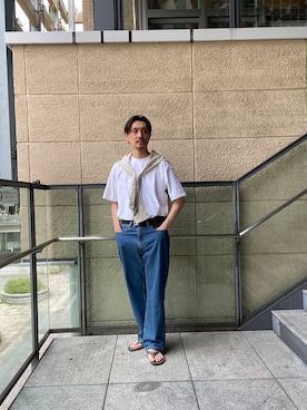 tsubakiさん（メンズ・178cm）の夏コーディネート