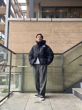 「アイテム（その他アウター）」を使った、tsubakiさん（メンズ・178cm）の冬コーディネート