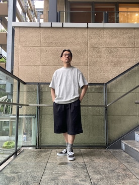 「LOTTO（ロット）のアイテム」を使った、tsubakiさん（メンズ・178cm）の夏コーディネート