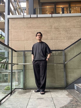 「MERRELL（メレル）のアイテム」を使った、tsubakiさん（メンズ・178cm）の夏コーディネート