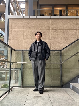 tsubakiさん（メンズ・178cm）の冬コーディネート