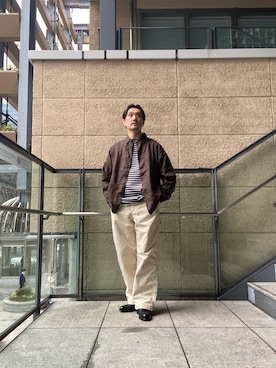 「FORK&SPOON（フォークアンドスプーン）のアイテム」を使った、tsubakiさん（メンズ・178cm）の春コーディネート