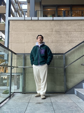 「アイテム（サンダル）」を使った、tsubakiさん（メンズ・178cm・40代）の秋コーディネート