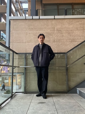 tsubakiさん（メンズ・178cm）の冬コーディネート